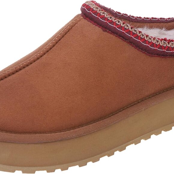 Shoes - Women Slippers Fleece Lined Mini Boots Water Resistant Non-Slip